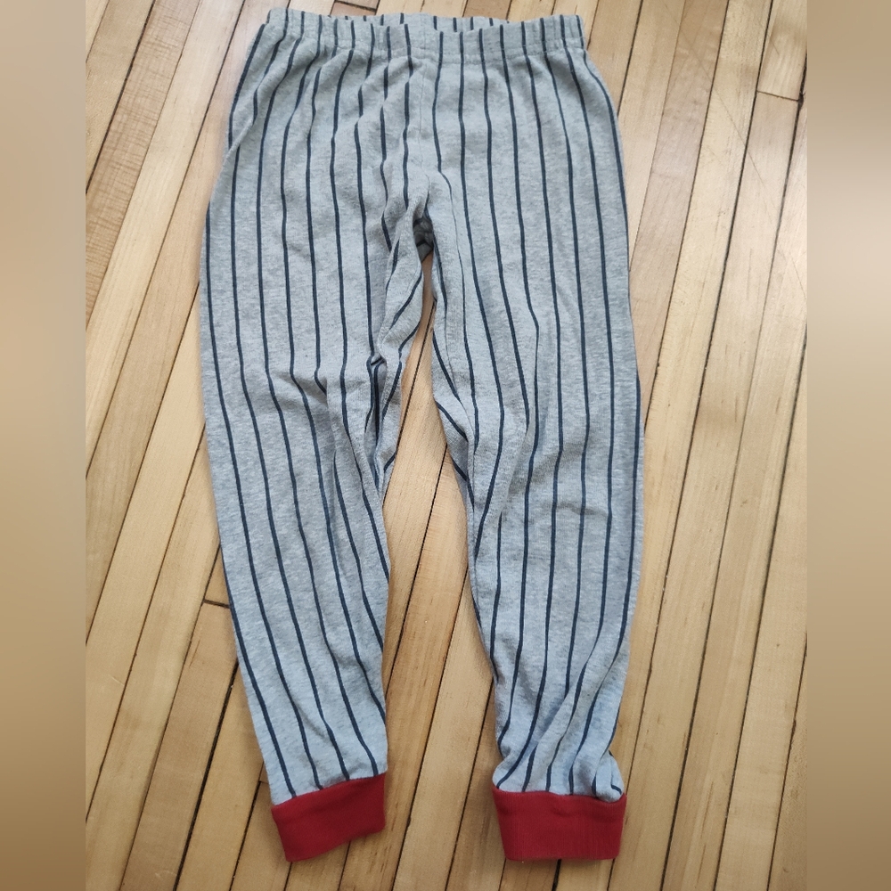 🔴5 /$10 Koala Kids Baseball Pinstripe Pajama Pants with Red Cuffs